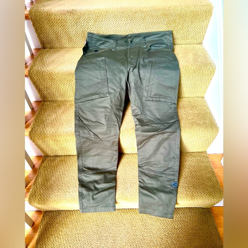 G-Star Raw Men's Dark Green Cargo Pants